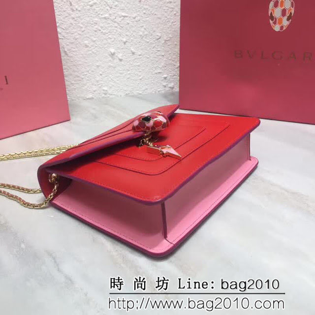 BVLGARI寶格麗 專櫃最新 閃電吊墜限量款 單層風琴包 鏈條單肩斜挎包 B34559 FYD1057